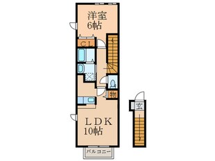 アヴェンタドールの物件間取画像